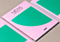 Graphic identity and print by Clase bcn for Italian furniture company Arper