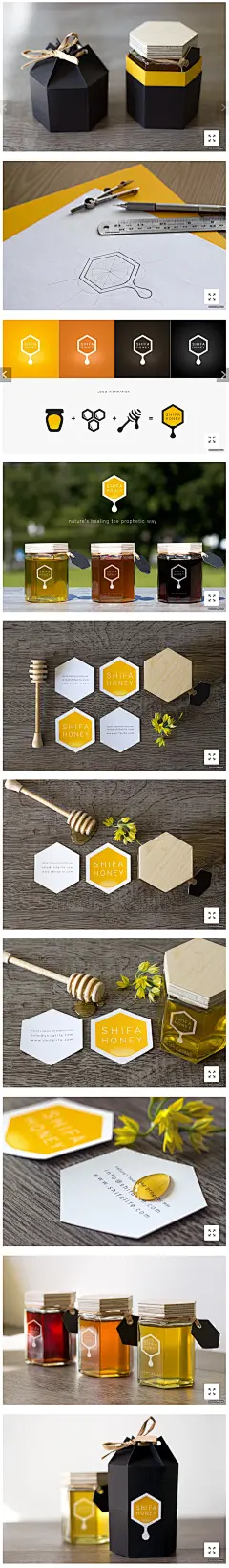 SHIFA HONEY国外蜂蜜包装品牌设计-Cre8tive Pixels. | 视觉中国 旗下创意社区-视觉me