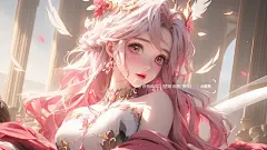 色彩缤果｜粉色恋情公主超美壁纸