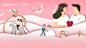 ShiningHouse钻石世家 官方微信情人节珠宝互动专题页面（封面）设计 情人节banner设计