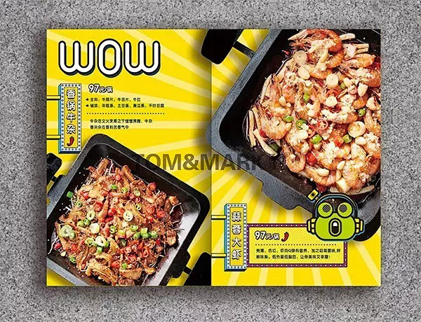 菜谱设计 | WOW蛙喔——一本给你惊喜...