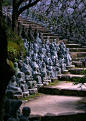 Statue Stairs, Kyoto, Japan

