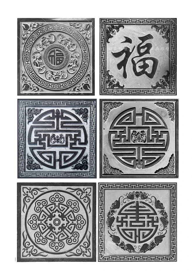 福纹地雕样式01-花瓣网