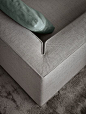 Powell Sofa by Rodolfo Dordoni for Minotti: 