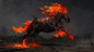 Ruin, the fiery horse of war by theDURRRRIAN on deviantART