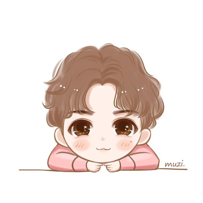 14:09:03蔡徐坤 可爱卡通头像明星79傲慢痞风同采自www