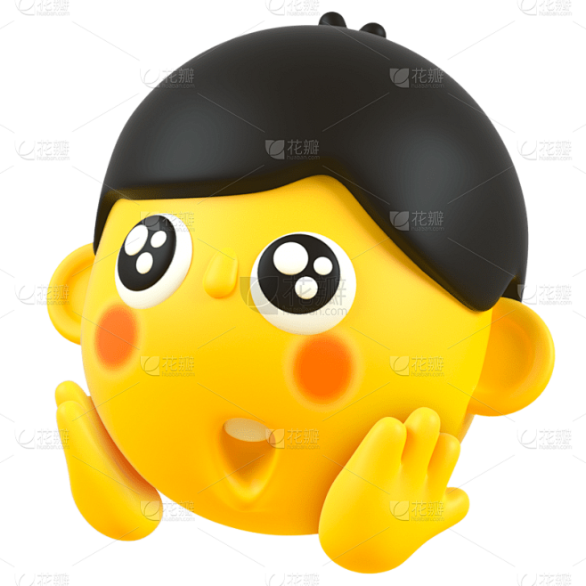 3D表情-羡慕