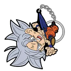 ドラゴンボール/ドラゴンボール超/身勝手の極意 悟空つままれキーホルダー
