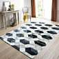 2016新款创意时尚牛皮地毯 装饰地毯 工厂公司地毯-淘宝网