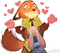 #Zootopia# #疯狂动物城# 我这星期凑齐了九宫图！！！一起发给大家0V0！！！嗷嗷嗷太爱他们了！