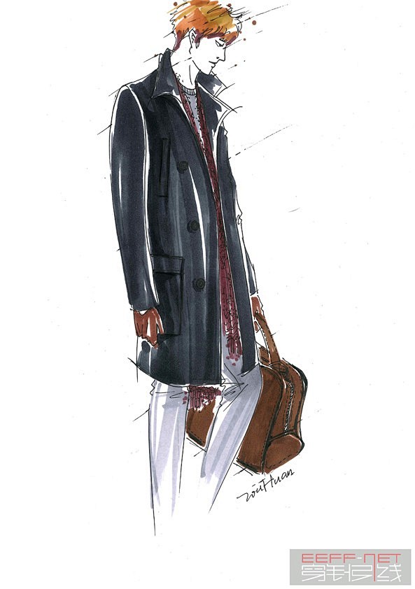 2013 马克笔练习（二） - 服装画/...