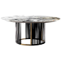 Claire Table With Lazy Susan By Ulivi Salotti