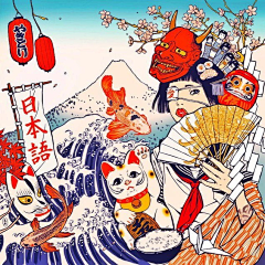南堂登噔爷采集到插画