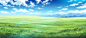 General 1920x853 Light Fairytail artwork sky Sun grass nature field