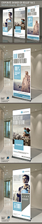 Corporate Banner or Rollup Vol 3 on Behance