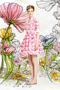 Red Valentino Spring 2014 Ready-to-Wear Fashion Show : See the complete Red Valentino Spring 2014 Ready-to-Wear collection.