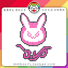 Lilaclee采集到拼豆-守望先锋