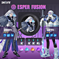 After the update, meet Esper Fusion conditions to get Odette (Skadi) & Everett (Tyr) for free!
- Fuse Odette (Skadi): Collect enough Crystal Diamonds in the Desolate Lands, then tap Fuse.
- Fuse Everett (Tyr): Raise 4 Espers Odette (Skadi) at Lv. 5 As