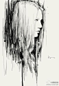 马来西亚插画师Chun Fui Ng时尚插画，我只能说线条美到爆了！