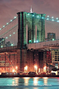 Brooklyn bridge in New York City