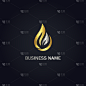 droplet leaf organic logo