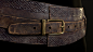 Leather belt-bag