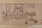 #国画#【 清 郎世宁 《弘历是一是二图》 】绢本设色，76.5×147.2cm，北京故宫藏。乾隆题写“是一是二，不即不离，儒可墨可，何虑何思。”画中乾隆着汉服便装，坐罗汉床上，山水屏风上挂一乾隆画像，故曰"是一是二，不即不离"。室内陈设皆乾隆喜爱之玉器、青铜器、瓷器、香炉、盆景、如意等，且多写实。
