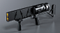 Modular Energy  Rifle , Sam White : Mainly an excuse to practice with Moi3d. Design took shape as it went along. The weapon can be broken down into modular components and swapped around. See last image for alternative usage.
-
***This project is not affil