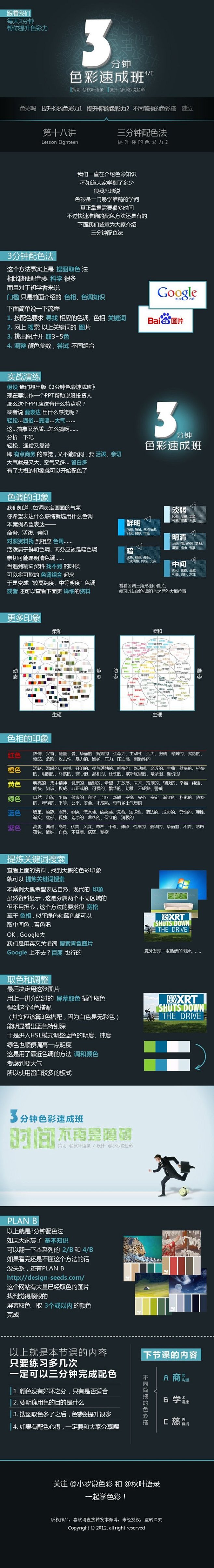 小罗说色彩的照片 - 色彩速成班 第十八...