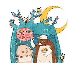 阿皱king先生  的插画 《河马美食店》
