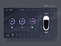 Vehicle system HMI 02 by Wendy1994 on Dribbble