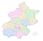北京地图 png地图 透底 地图