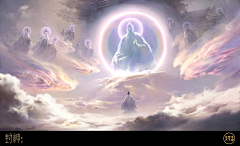 神界 天界 仙界 魔界 混沌 场景-花瓣网|陪你做生活的设计师