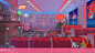 Visual Novel - Stylized characters and location design (1)
