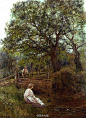 英国印象派画家亨利约翰耶德金Henry John Yeend King 油画 -12