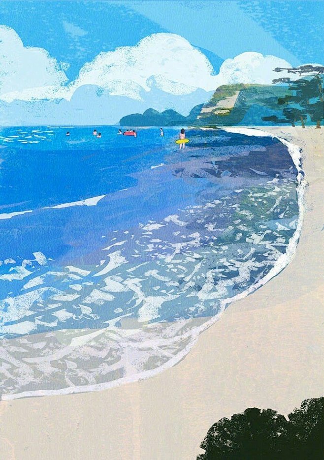 插画# #艺术圈的夏天# 67676767