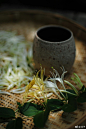 平常的花，平常的茶，过着平常的日子。