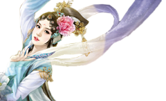 官泺汐采集到素材{古风女子}