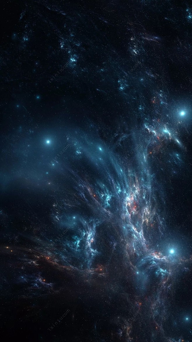 梦幻星空H5背景 风景 背景 设计图片 ...