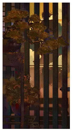 / 游龙 /_荀白茶司的插画作品_涂鸦王国_原创插画平台
