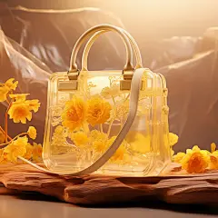 包包花朵素材图AI图