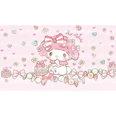 ~3张~鲜花与蛋糕~melody壁纸3张美乐蒂手机壁纸-淘宝网