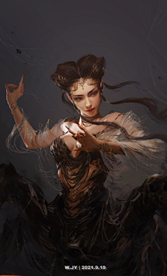 永远之久远采集到原画插画