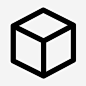 空白立方体形状地雷图标_88ICON https://88icon.com 空白立方体 形状 地雷 几何 游戏 盒子 三维 正方形