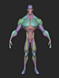 Stylized Super Hero Blockout