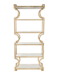 Bernhardt Hayworth Brass Etagere