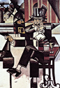 咖啡厅里的男人_全画作_全历史