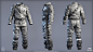 Hazard Suit high-poly