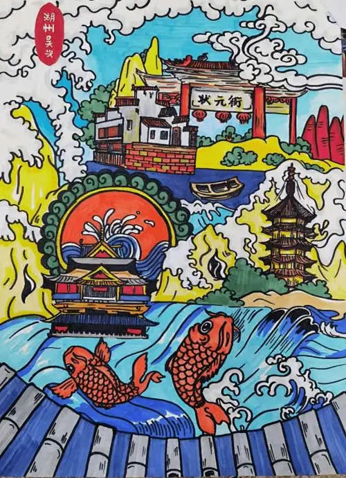 关于新奋斗新征程画画 - 百度-花瓣网