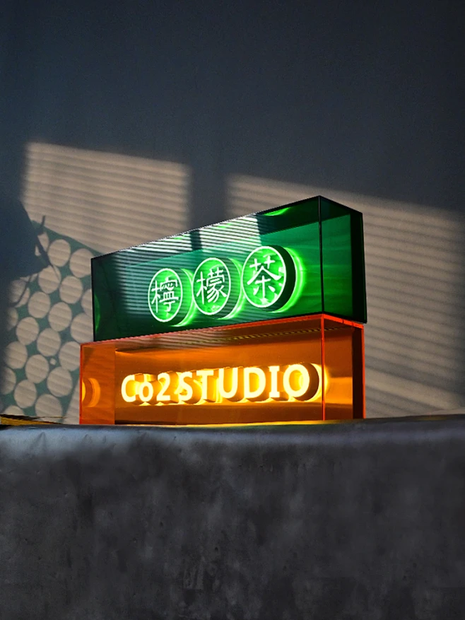 创意亚克力灯箱 立体logo发光字门头招牌 网红led广告牌灯牌定制-淘宝网-花瓣网